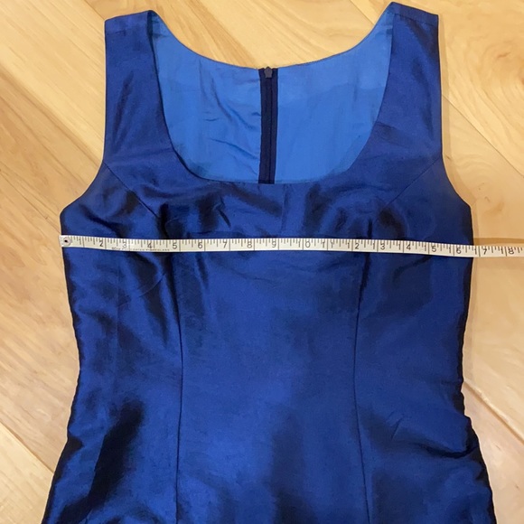 CUSTOM Blue Dress - Picture 6 of 9